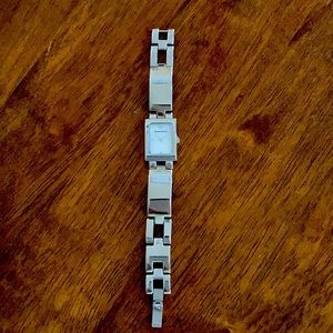 Armani watch silvertone